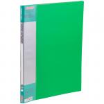 Папка с 10 вкладышами Berlingo Standard, 9 мм, 600 мкм, зеленая, MT2420