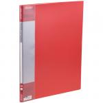 Папка с 10 вкладышами Berlingo Standard, 9 мм, 600 мкм, красная, MT2421