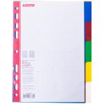 Разделитель листов Berlingo А5, 5 листов, без индексации, цветной, пластиковый, ARp_05030