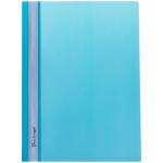 Папка-скоросшиватель пластик. Berlingo, А4, 180 мкм, бирюзовая с прозр. верхом, ASp_04120
