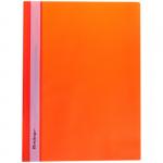 Папка-скоросшиватель пластик. Berlingo, А4, 180 мкм, оранжевая с прозр. верхом, ASp_04116