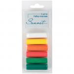 Набор пластики для лепки "Фруктовые цвета", 06цветов, 120 г, блистер, 59103594