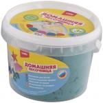 Песок для лепки "Домашняя песочница", изумрудный, 700 г, Дп-005