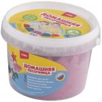 Песок для лепки "Домашняя песочница", розовый, 700 г, Дп-008