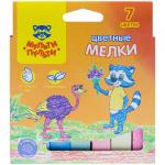 Набор  цветного мела Мульти-Пульти "Енот в Австралии", 7 цв., ЦМ_11130