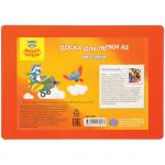 Доска для лепки Мульти-Пульти, А5, пластик, оранжевый, ДЛ_19081