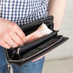 Клатч Lakestone Crispin Black Caiman