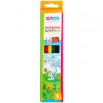 Карандаши ArtSpace "Зверята", 06  цв., заточен., картон, европодвес, CP06_116