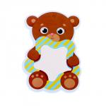 Зеркало мягкое для игры в ванной «Мишка»