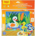 Аппликация из цветных шариков пенопласта Мульти-Пульти "Утята", AP_16697