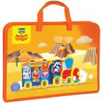 Папка с ручками А4 Мульти-Пульти "Енот и друзья", пластик, 40мм, ПТ_19713