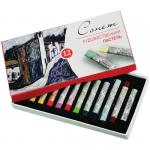 Пастель художественная, 12 цветов, картон. упак., 7141223