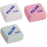 Ластик Milan "430", прямоугольный, синтетический каучук, 28*28*13 мм, CMM430