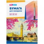 Папка для акварели 10л. А4, ArtSpace, 200 г/м2, Па10А4_6654
