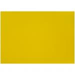 Картон плакатный, 48*68 см, 380 г/м2, 10л., жёлтый, 50001-602