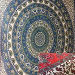 Покрывало SEI-3097 Животные по кругу Орнамент 230х210см хлопок