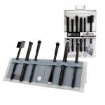 Royal&Langnickel MODA BLACK BEAUTIFUL EYES SET. Черный набор кистей для макияжа глаз в чехле