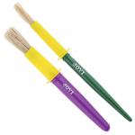 Кисти JOVI (Испания), НАБОР 2 шт., ДЕТСКИЕ, щетина, круглые, блистер, 8184