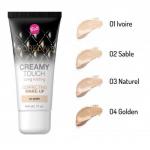 Bell Крем Тональный  Кремовый Маскирующий Несовершенства Кожи Secretale Creamy Touch Correcting Make-up