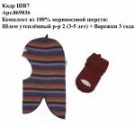 Комплект шлем 869 +варежки 836