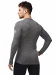 NORVEG серия Soft, Футболка мужская с длинным рукавом, цвет серый меланж