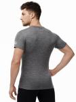 NORVEG серия Soft, Футболка мужская с коротким рукавом, цвет серый меланж