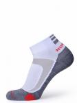 Носки Biking - для катания на велосипеде. Цвет белый-серый, МУЖСКИЕ