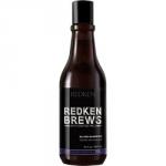 Redken Brews Silver Shampoo - Шампунь для нейтрализации желтизны седых и осветленных волос, 300 мл