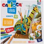 Набор для рисования "Giraffe" 18 фломастеров + сборная подставка, картон.уп., 42901
