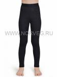 NORVEG серия Wool+Silk. Леггинсы для девочек, цвет черный