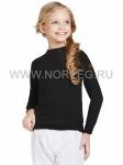 Active Kids Футболка  детская с длинным рукавом unisex, цвет черный