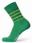 Носки мужские Summer Time, цвет полоса на зеленом