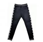 Гамаши детские из шерсти яка черные