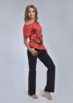 Комплект с брюками "ЯКОРЬ" (коралловый)