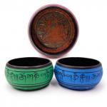 Чаша поющая SNO-07-03 для чистки ауры биополя и помещений 601-800gm 14 см ХРУПКОЕ