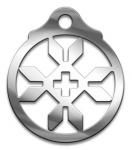 Амулет NNSAM-44 Славянский Гамаюн металл