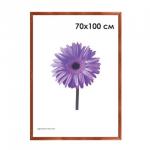 Рамка премиум 70*100см, дерево, багет 26 мм, "Linda", орех, 0065-70-0006