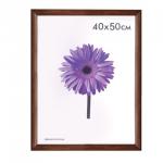 Рамка премиум 40*50см, дерево, багет 26 мм, "Berta", орех, 0006-16-0006