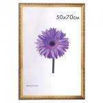 Рамка премиум 50*70см, пластик, багет 33 мм, Dorothy, золото, 0023-50-4274