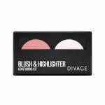 Divage Contouring Kit -  Корректор кремовый blush & highlighter contouring kit