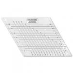 "Gamma" Линейка для пэчворка RL-008 22 x 20 см