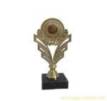 Статуэтка Венок (361), без постамента, цвет - золото, 16 см, вставка 2,5 или 5 см