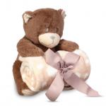 Мишка игрушка-одеяло