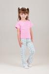 Брюки подростковые Пижамные футер для девочки