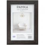 Рамка МДФ 10*15 см, OfficeSpace, №3, ширина 16 мм, толщина 16 мм, темный орех, РМДФ_21175