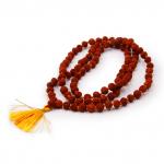 Четки VRN7-6mm Рудракша 5мм-6мм 108бусин h-40см слеза Сострадания Бога Шивы