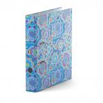 Папка–регистратор с арочным механизмом ErichKrause®, Enigma, А4, 50 мм, синий