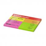 Бумага для заметок с клеевым краем ErichKrause® Neon, 40х50 мм, 200 листов, 4 цвета