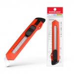 Нож канцелярский c механической фиксацией лезвия ErichKrause® Standard, 18мм (в пакете по 1 шт.)