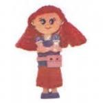 AJ-293 Магнит "Девочка" 15/уп